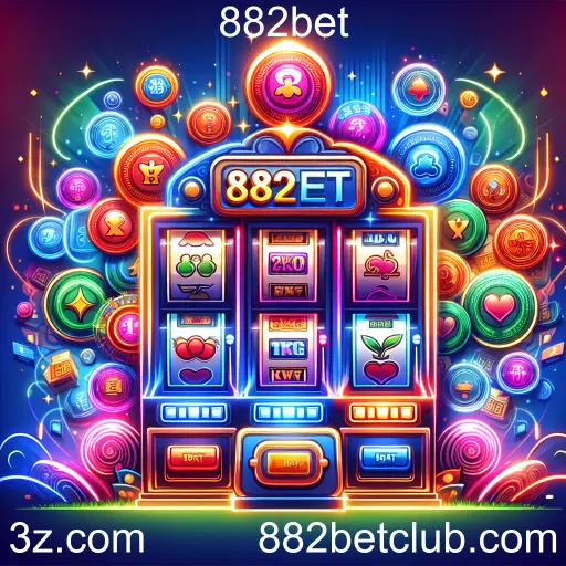 Imagem promocional da 882bet mostrando a plataforma e suas vantagens